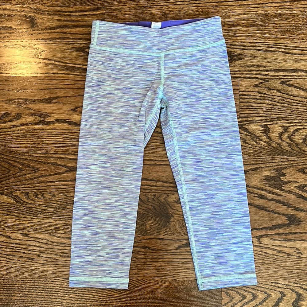 Ivivva by Lululemon cropped leggings, girls size 10